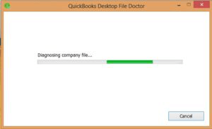 QuickBooks diagnostica fișier