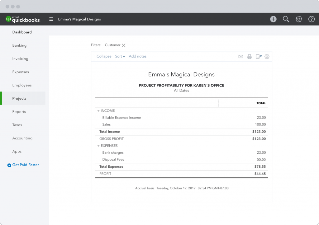 Quickbooks Projects How To Turn On/ Create New Projects