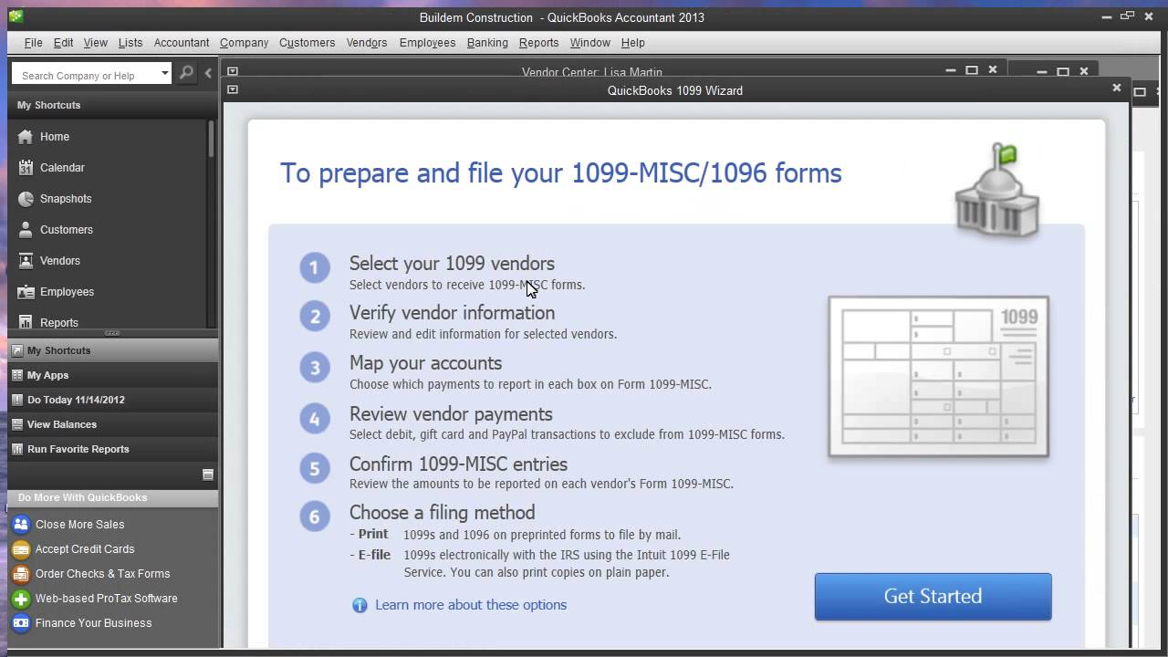 how to print 1099 from quickbooks for mac