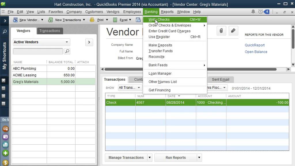 how to enter expenses in quickbooks online