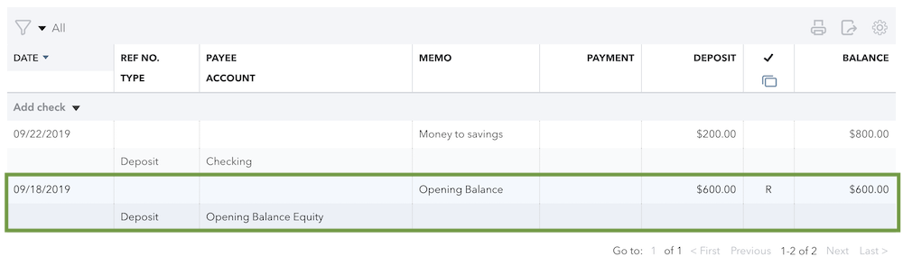 What If You Dd Not Enter An Opening Balance In QuickBooks